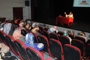 Nil&uuml;ferli belde kadınlarına kalp sağlığı anlatıldı