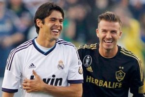 Kaka transferine Beckham el attı