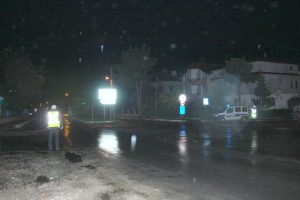 İznik polisi, il&ccedil;e giriş ve &ccedil;ıkışını tuttu