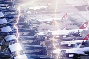 Yıldırım &ccedil;arptı zannettiler