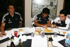 Beşiktaş'ın menemen keyfi
