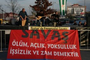 Savaşa ve zamlara tepki i&ccedil;in y&uuml;r&uuml;d&uuml;ler