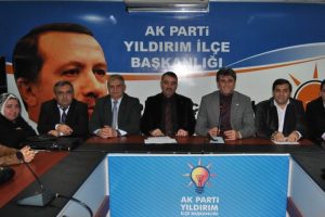 AK Parti Mudanya teşkilatından "yıldırım" ziyaret