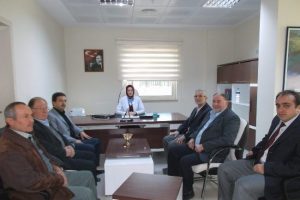 AK Parti'den hastane y&ouml;netimine ziyaret