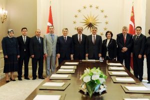 G&uuml;l, Erbil T&uuml;rkmenleri heyetini kabul etti