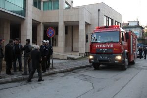 Oksijen t&uuml;p&uuml; alev aldı: 1 yaralı