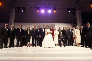 Arın&ccedil; ve Şahin nikah şahidi oldu