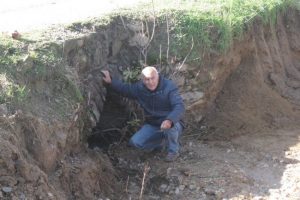 Sulama kanalı kazısında antik k&ouml;pr&uuml; ortaya &ccedil;ıktı