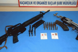 Ter&ouml;r operasyonunda suikast silahı ele ge&ccedil;irildi
