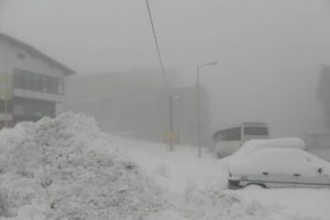 Uludağ'da kar kalınlığı 60 santimetre