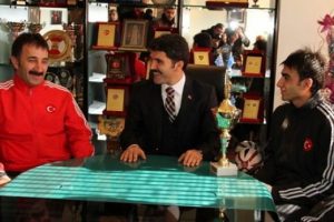 Erzincan'da madalya sevinci