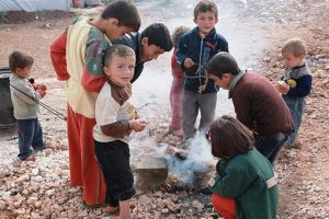 Savaştan ka&ccedil;tılar ''soğuğun esiri'' oldular