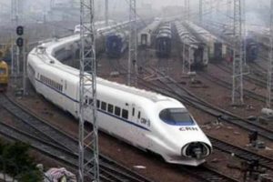 &Ccedil;in en uzun hızlı tren hattını a&ccedil;ıyor