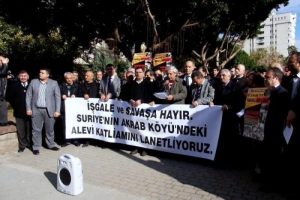 Suriye'deki savaş ve &ouml;l&uuml;mleri kınadıar