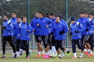Karab&uuml;kspor'da Sivasspor hazırlıkları devam ediyor