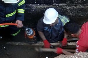 G&ouml;&ccedil;&uuml;k altında kalan iş&ccedil;i ağır yaralandı