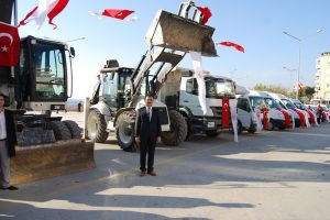 Dev ara&ccedil; filosu hizmete girdi