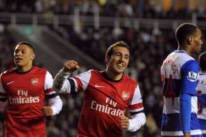 Arsenal  Santi Cazorla ile &ccedil;ok farklı!