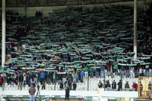 Bursasporlu taraftarlar ma&ccedil;a ilgi g&ouml;stermedi