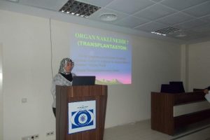 Hastane personeline organ bağışı semineri