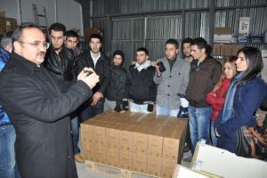 &Ouml;ğrencilere şantiyede doğalgaz dersi