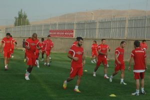 SB Elazığspor ligde ilk yarının son &ccedil;alışmasını yaptı