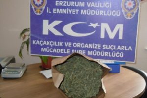 Erzurum'da uyuşturucu operasyonu