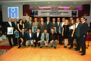 İnşaat m&uuml;hendislerinden g&ouml;rkemli gece