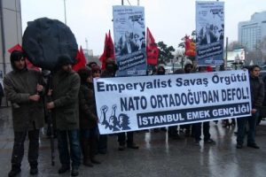 Almanya Başkonsolosluğu &ouml;n&uuml;nde patriot protestosu