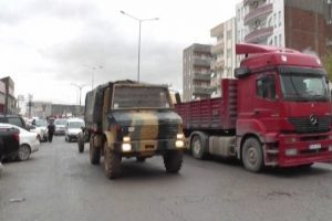 Kuzey ırak sınırına askeri sevkiyat