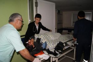 Tartıştığı arkadaşını trakt&ouml;rle kovalayarak ezdi