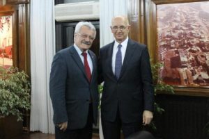 &Ccedil;ankaya Belediye Başkanı ODT&Uuml; Rekt&ouml;r&uuml;n&uuml; ziyaret etti