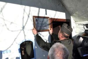Şehit oğlunun anısına sahip &ccedil;ıktı