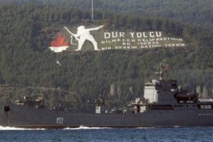 Rus Donanması &Ccedil;anakkale Boğazı'nda!