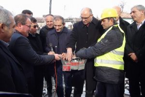 Tokat'ta cami temel atma t&ouml;reni