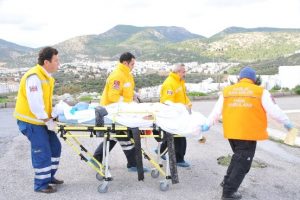 Başından vurulan kadın Fethiye'ye sevk edildi