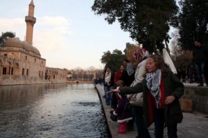 Filistinli cesur kız Şanlıurfa'da