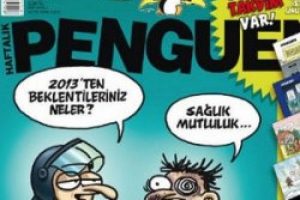 İşte yeni yılın ilk Penguen kapağı..