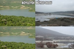 B&uuml;y&uuml;korhan Barajı'nda korkutan gelişme - &Ouml;ZEL HABER