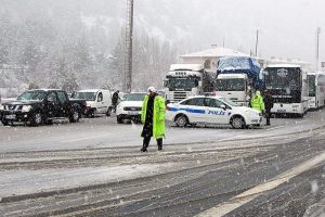 Kış lastiği yoksa ge&ccedil;iş de yok