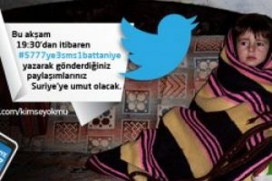 Kimse Yok mu derneğinden Suriye'ye yardım kampanyası
