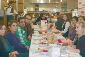 Verem Savaş Derneği'nden Dispanser personeline yemek