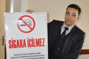 Sigara i&ccedil;ildiği tespit edilen 14 iş yerine para cezası