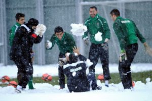 Bursaspor kar nedeniyle Sivas'a erken gidecek