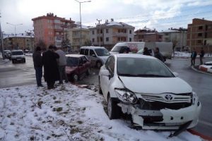 İneg&ouml;l'de korkutan kaza
