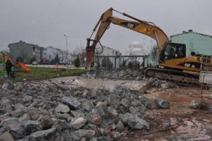 Bir garip yıkım haberi