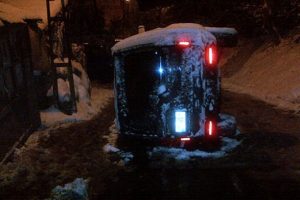 Seray'ın aracı bu hale geldi
