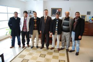 Muş ve Hınıslılardan Yılmaz'a teşekk&uuml;r ziyareti