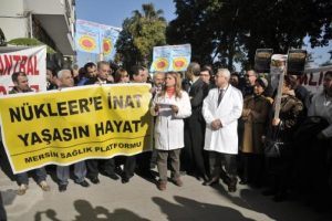 Sağlık&ccedil;ılardan n&uuml;kleer santral tepkisi