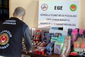 Polisten fantazi &uuml;r&uuml;n&uuml; operasyonu